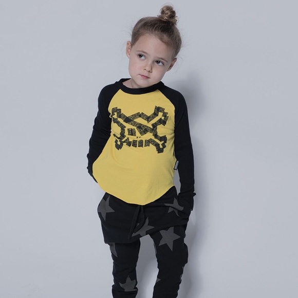 NWT NUNUNU BAGGY HAREM STAR PANTS 18-24 MOS UNISEX - Picture 2 of 4